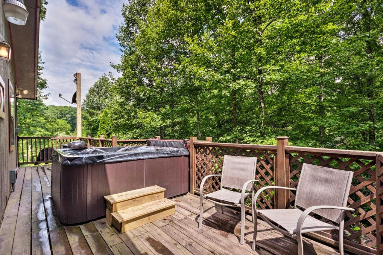 Bryson City Cabin In Smoky Mountains With Hot Tub! ภายนอก รูปภาพ